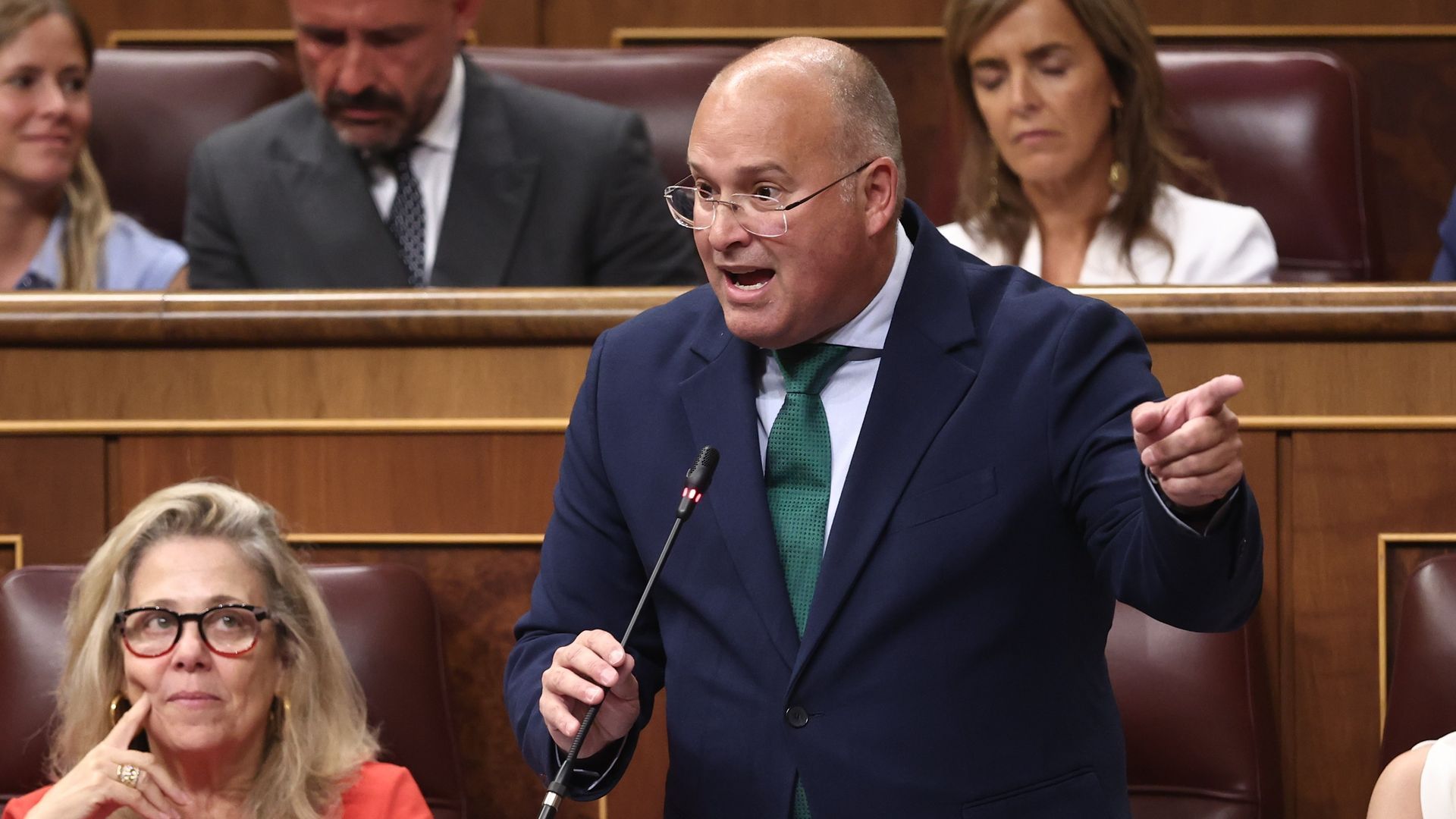 El secretario general del PP Miguel Tellado El secretario general del PP Miguel Tellado