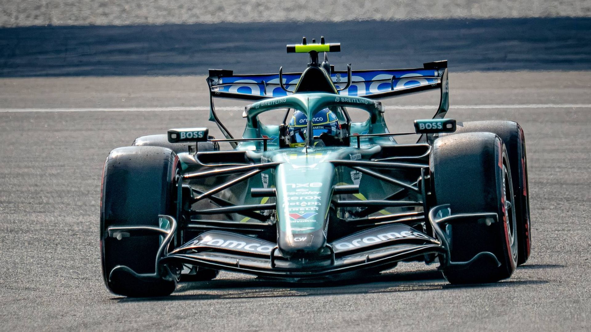 Fernando Alonso, en el GP de Baréin