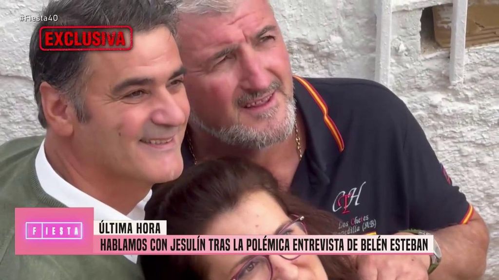 La sorprendente reacción de Jesulín de Ubrique a la demoledora entrevista de Belén Esteban