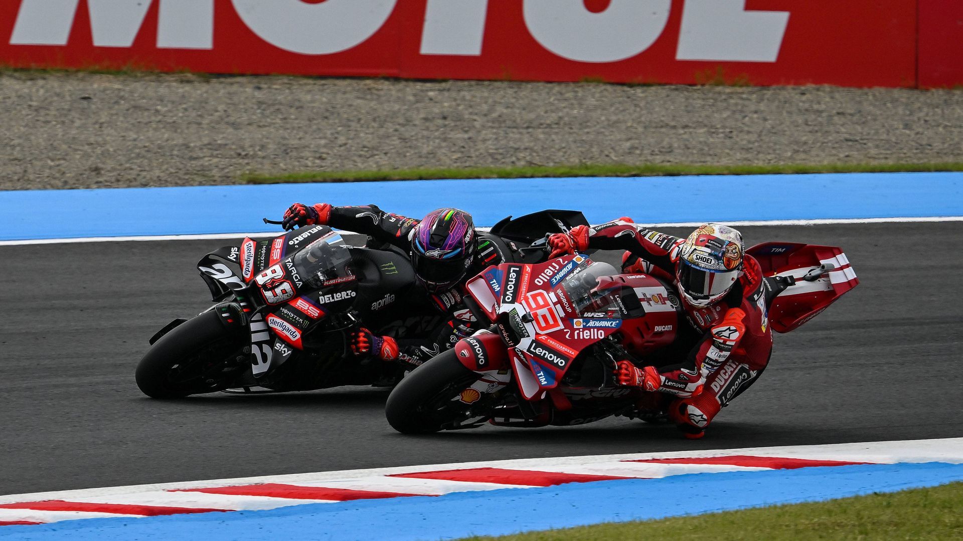 Jorge Martín y Marc Márquez, en Motegi