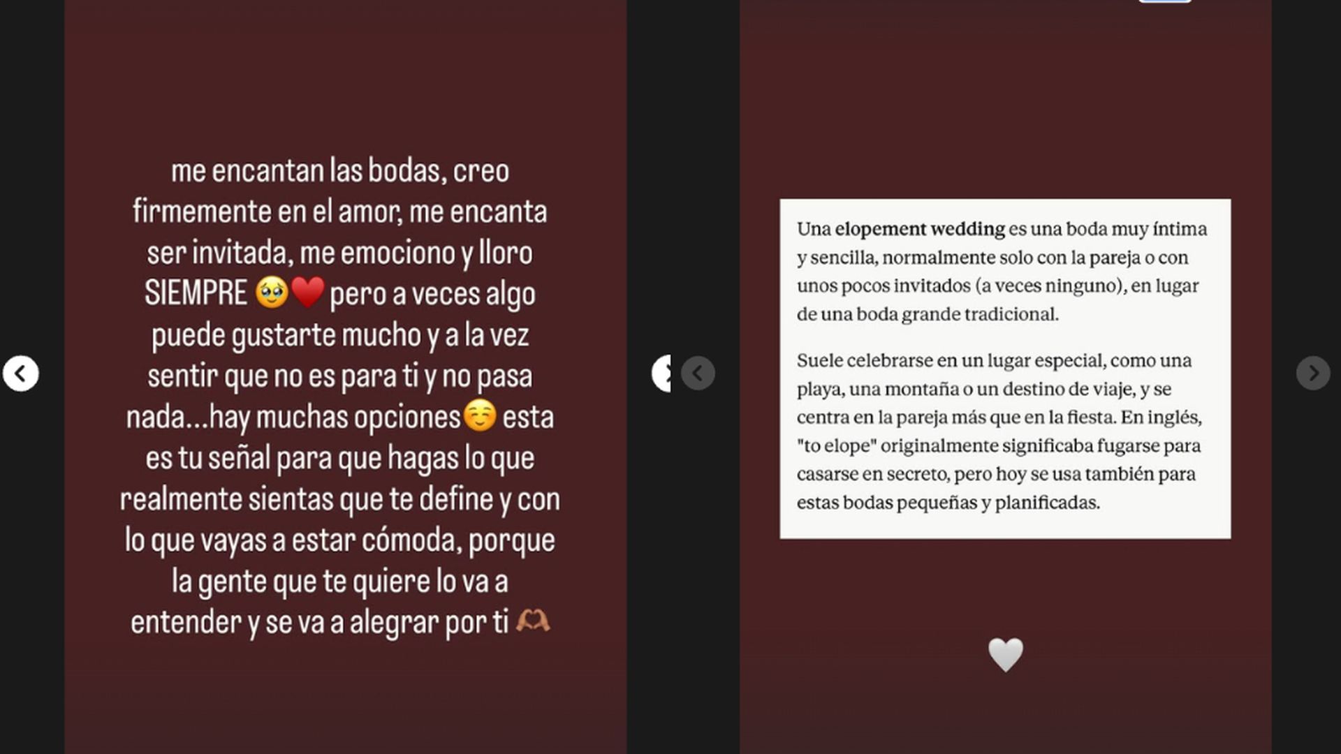 Mery Turiel explica el discretismo de su boda
