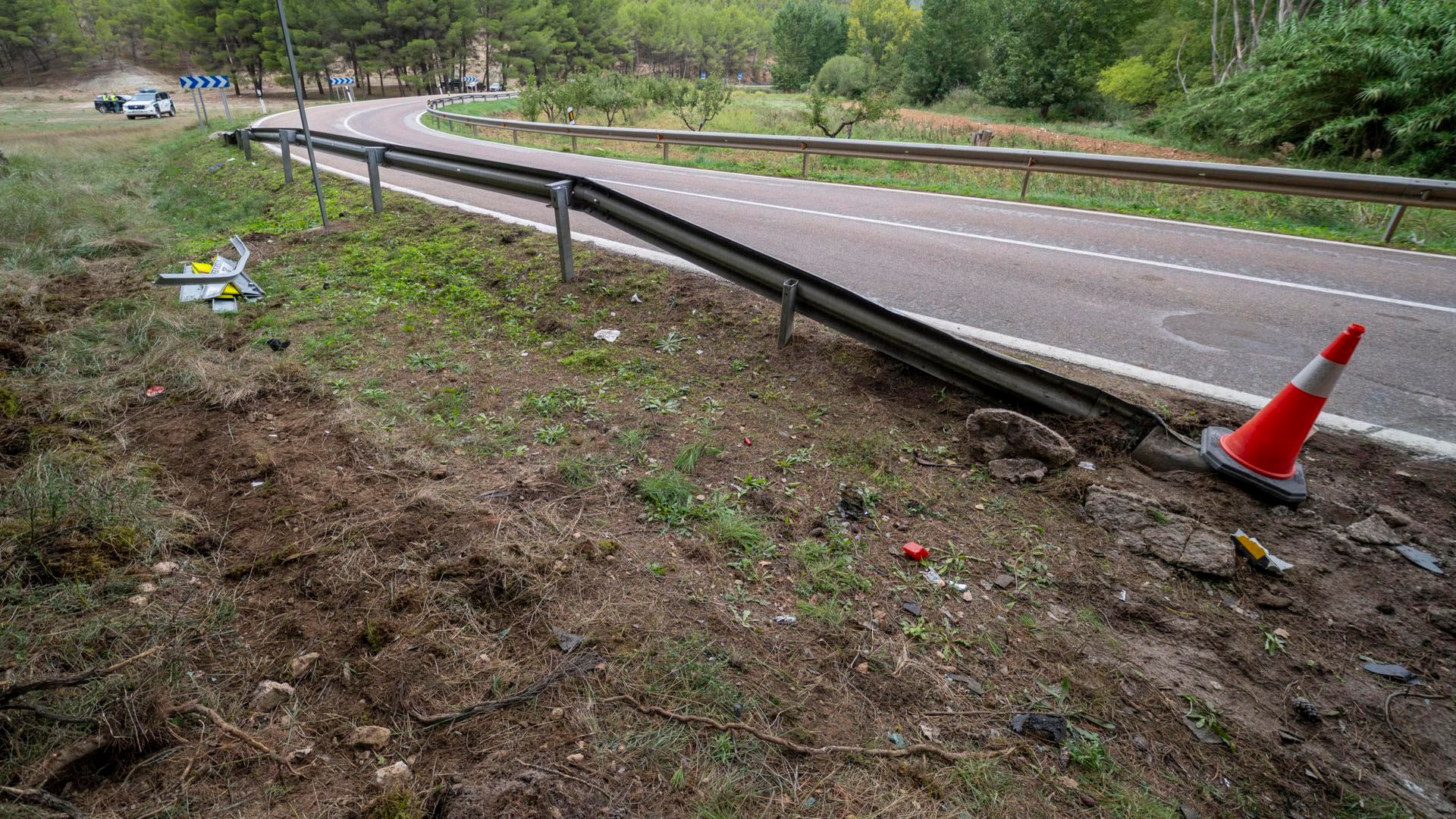 Mueren dos personas en un accidente de tráfico en la N-330, a la altura de Villel, Teruel Mueren dos personas en un accidente de tráfico en la N-330, a la altura de Villel, Teruel