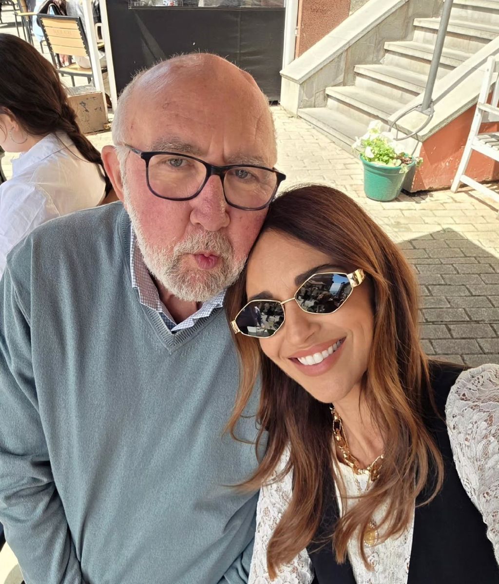 Paula Echevarría y su padre