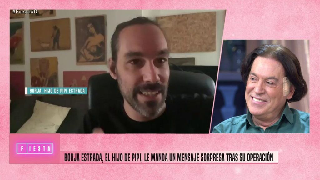 Pipi Estrada se emociona con el mensaje de su hijo Borja tras superar un carcinoma: "Mis hijos son mi legado" Fiesta 2026 Top Vídeos 1408