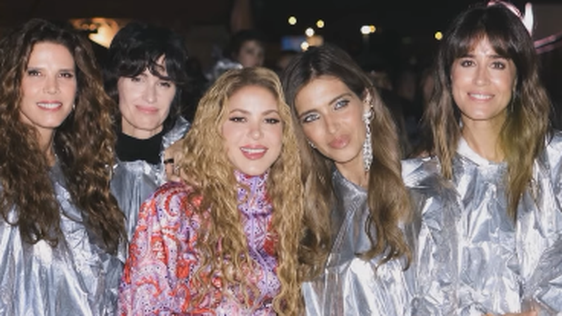 Shakira, arropada en su concierto en Madrid