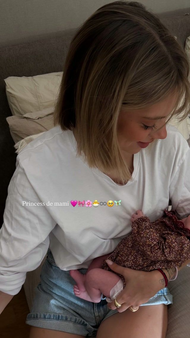 Alejandra Rubio muestra cómo ha crecido su hija Tessa en su primer mes de vida: "La princesa de mami"