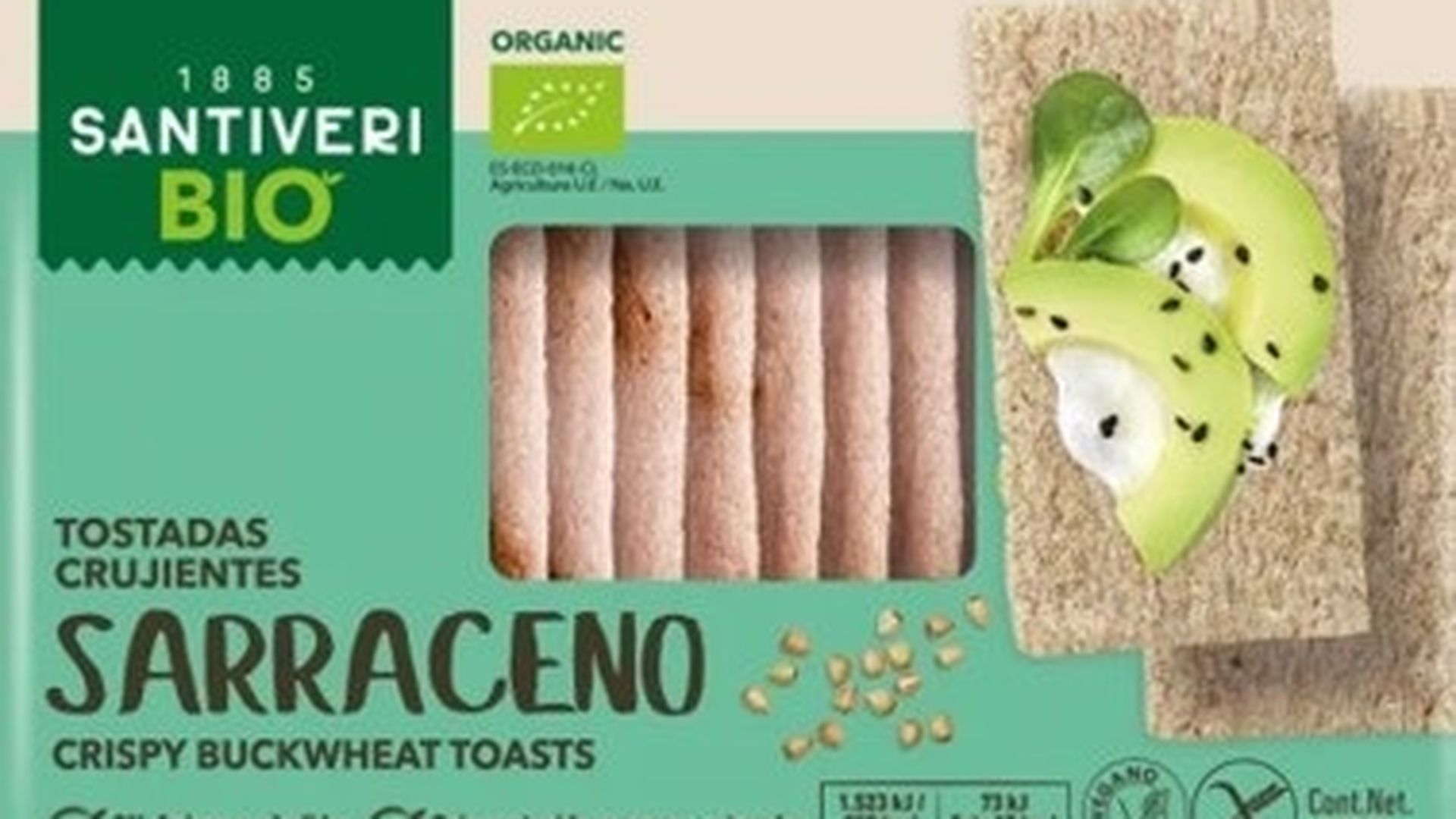 Alerta alimentaria: la AESAN advierte de la presencia de gluten en lote de tostadas de trigo sarraceno de la marca Santiveri Alerta alimentaria: la AESAN advierte de la presencia de gluten en lote de tostadas de trigo sarraceno de la marca Santiveri