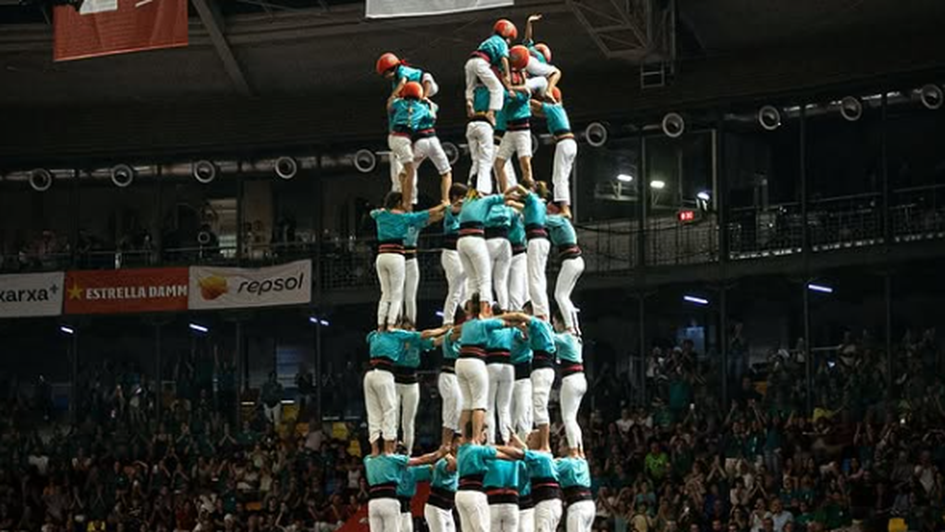 Los Castellers de Vilafranca, ganadores del concurso en Tarragona Los Castellers de Vilafranca, ganadores del concurso en Tarragona