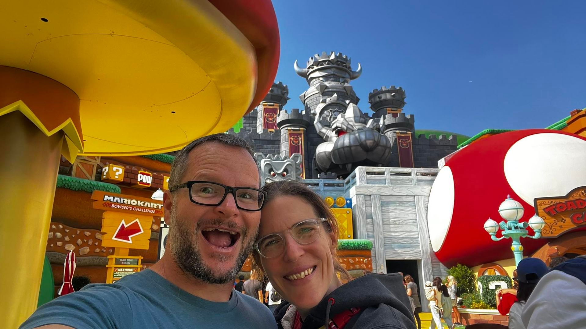 Los Donegan, en uno de sus viajes