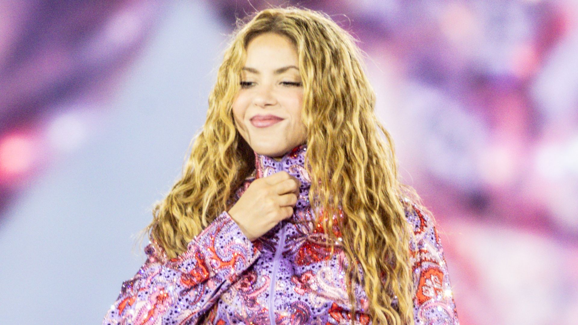 Shakira, en uno de sus conciertos en Madrid Shakira, en uno de sus conciertos en Madrid