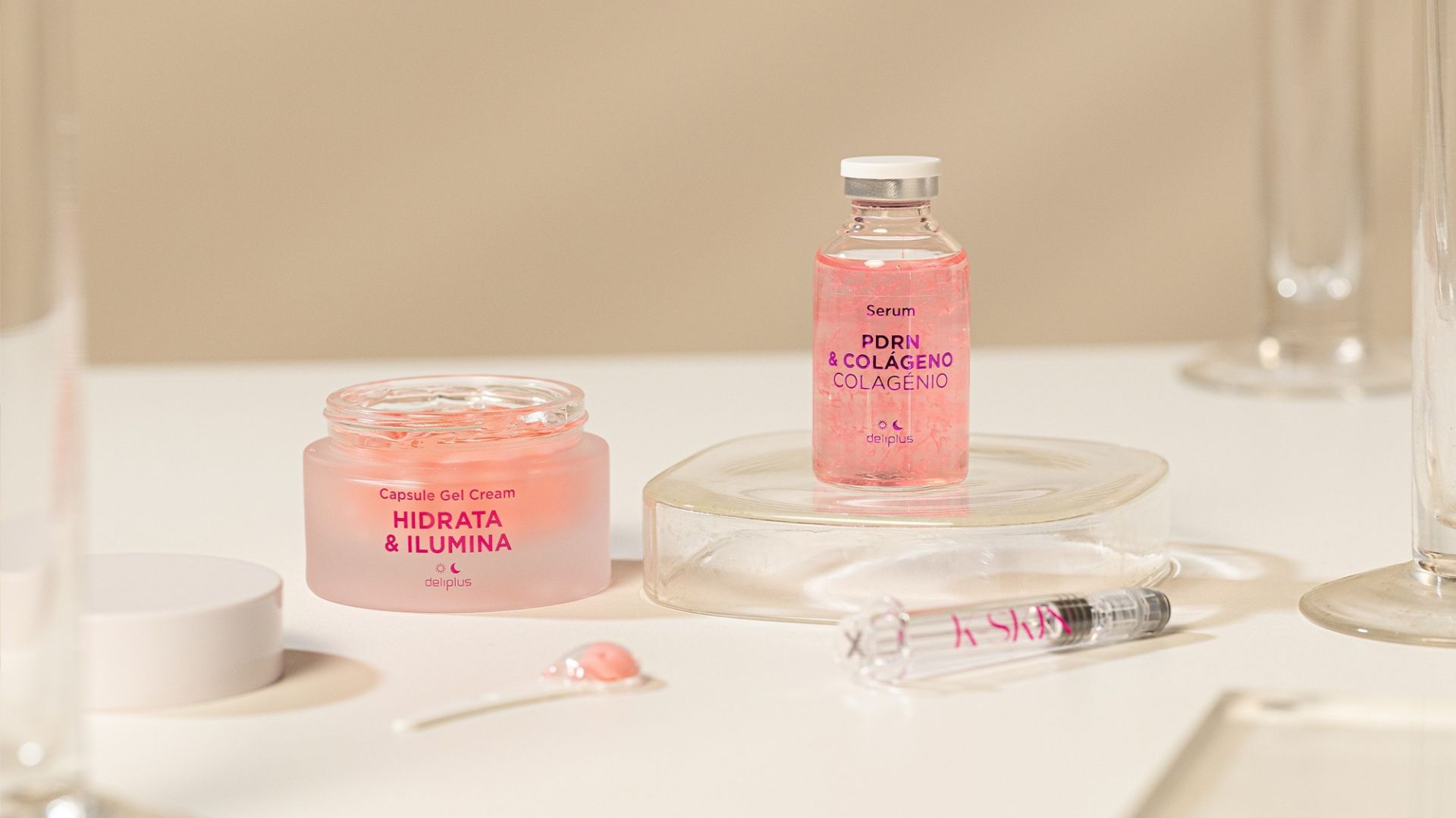El nuevo Sérum Efecto Lifting y la Capsule Gel Cream de K-Skin de Mercadona