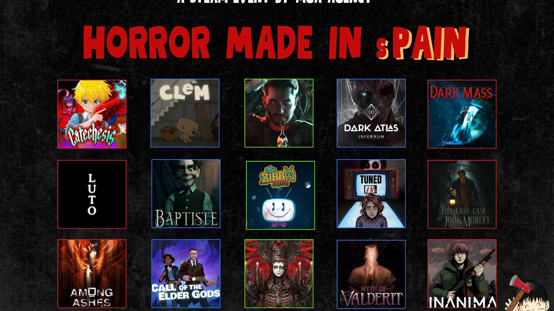 Los juegos del Horror Made in Spain