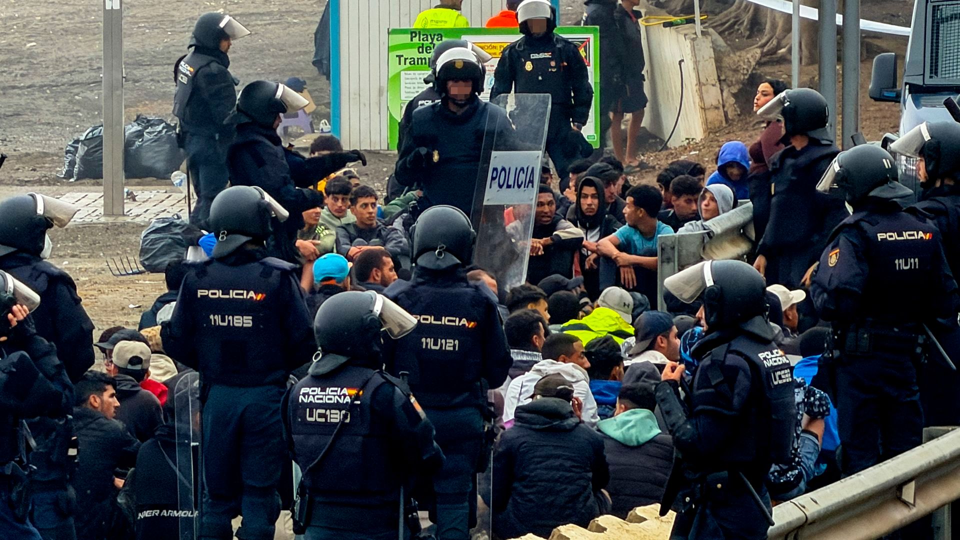 Migrantes en Ceuta Migrantes en Ceuta