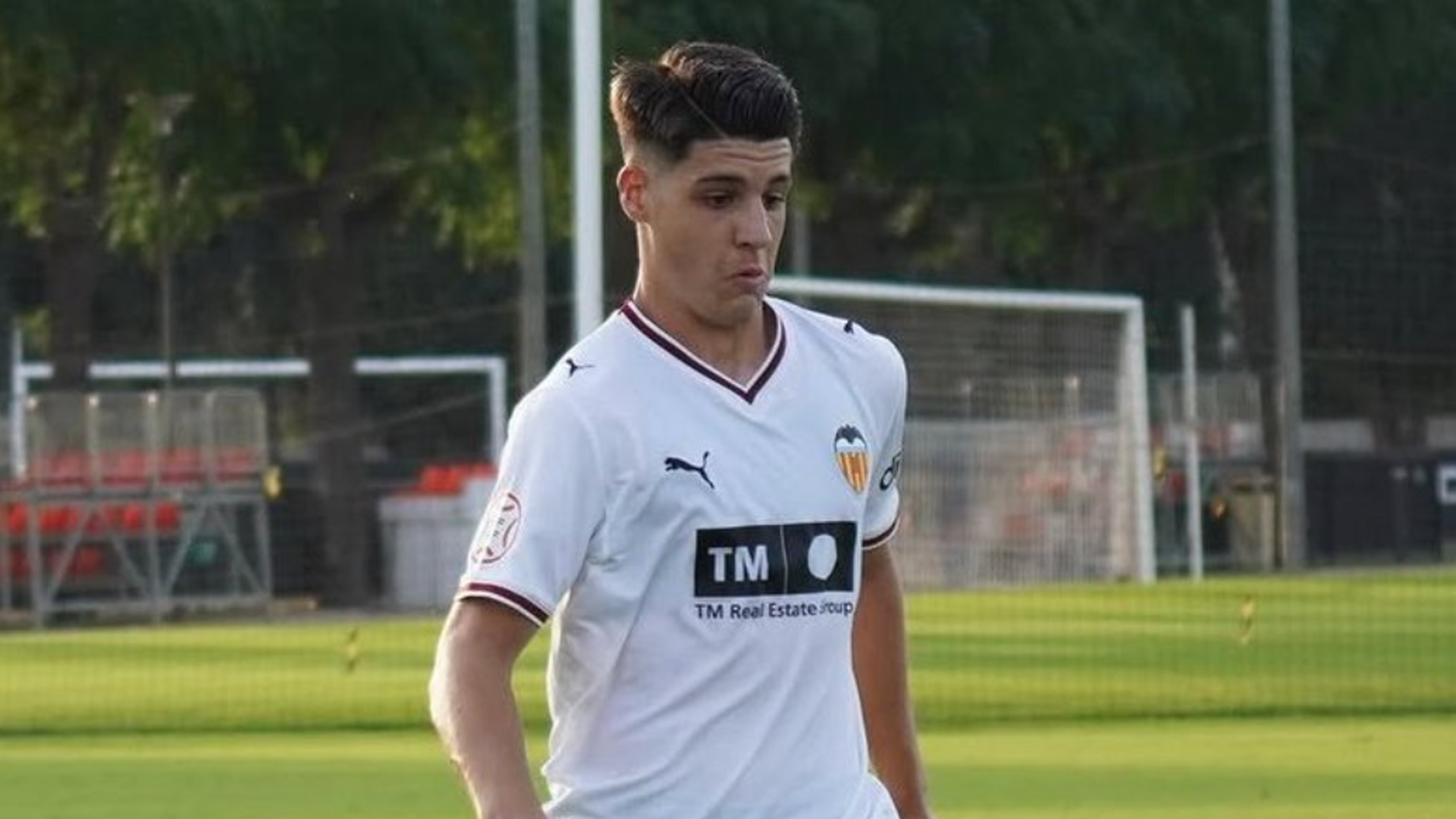 David Albelda con el Valencia CF