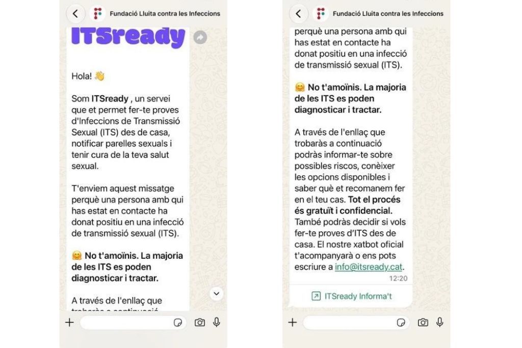 El comunicado de ITS Ready Notifica