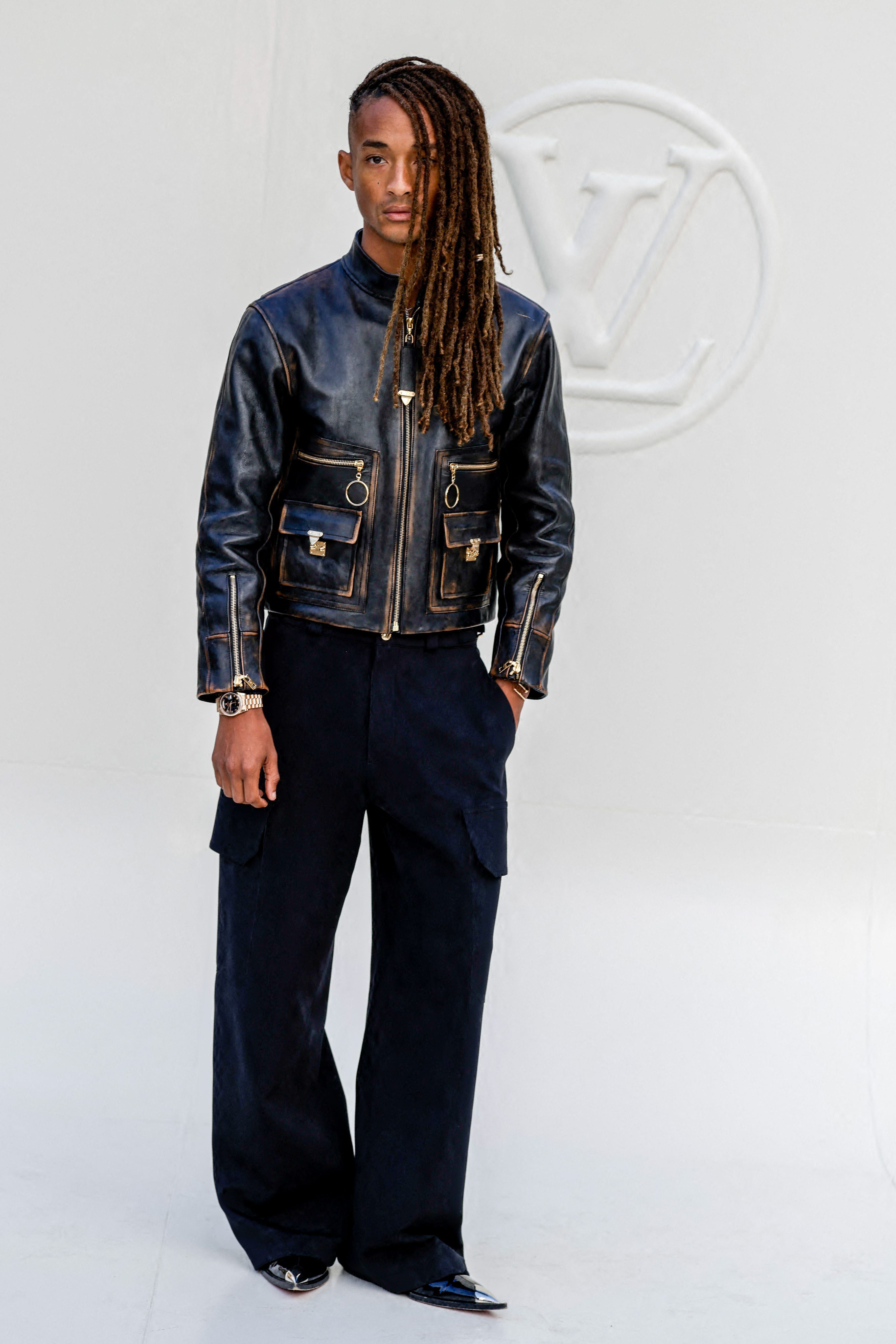 Jaden Smith, en el desfile de Louis Vuitton en París