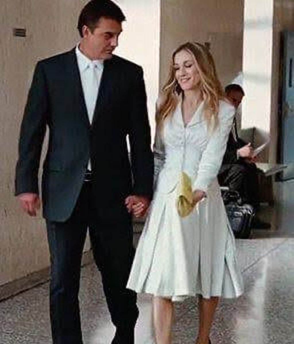 La boda en el ayuntamiento de Carrie Bradshaw y Mr. Big