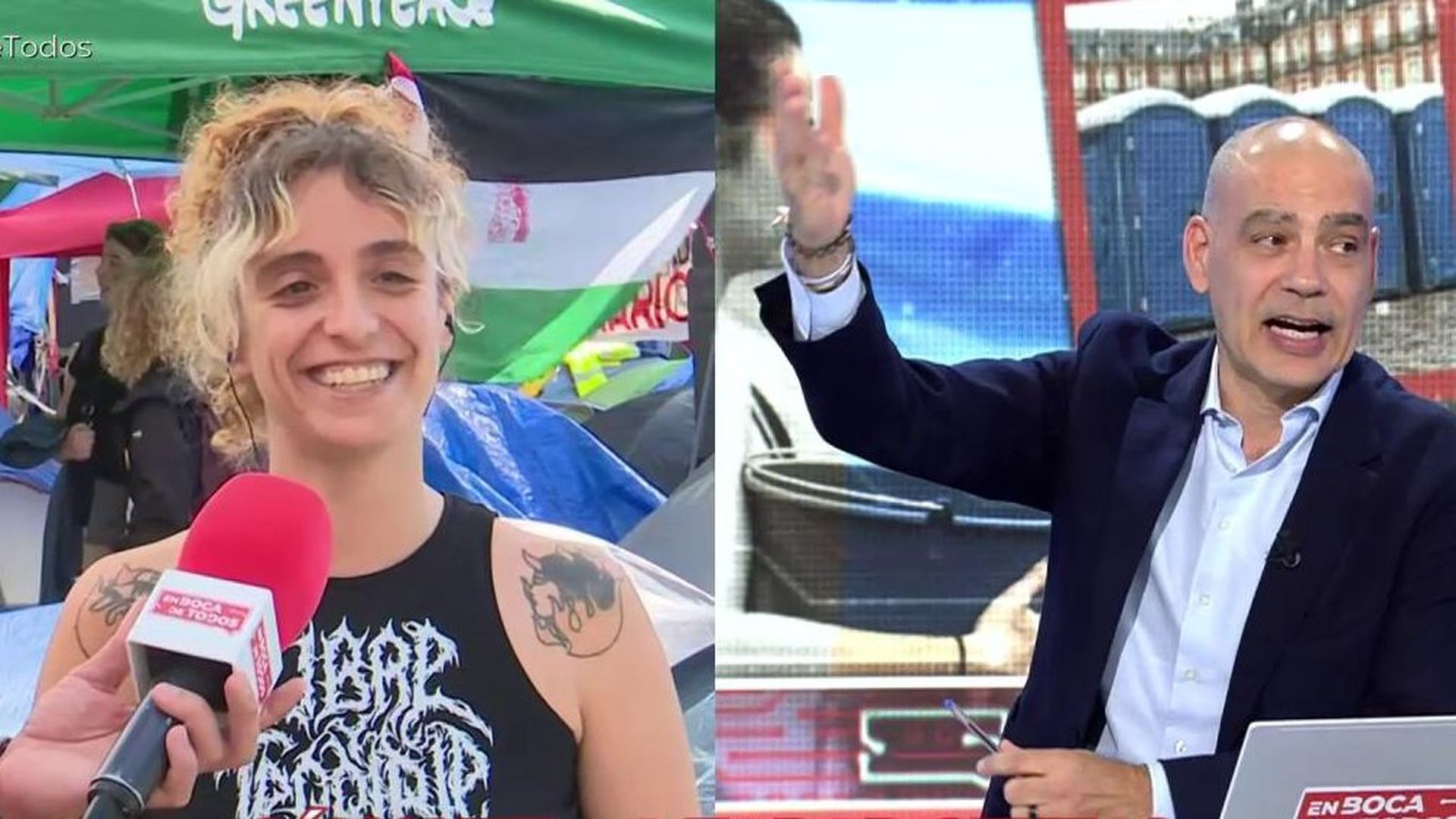 Nacho Abad pregunta a ChatGPT cuál es su ideología política ante las críticas de una acampada de Sol Nacho Abad pregunta a ChatGPT cuál es su ideología política ante las críticas de una acampada de Sol