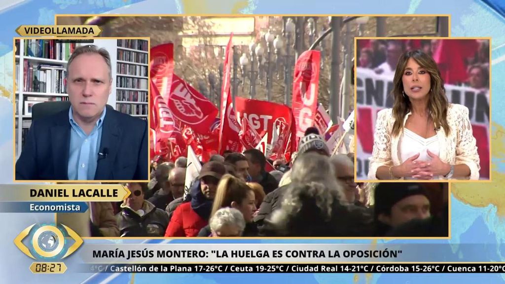Reacciones a las palabras de María Jesús Montero sobre la huelga "en contra de la oposición": "Es inédito y vergonzoso"