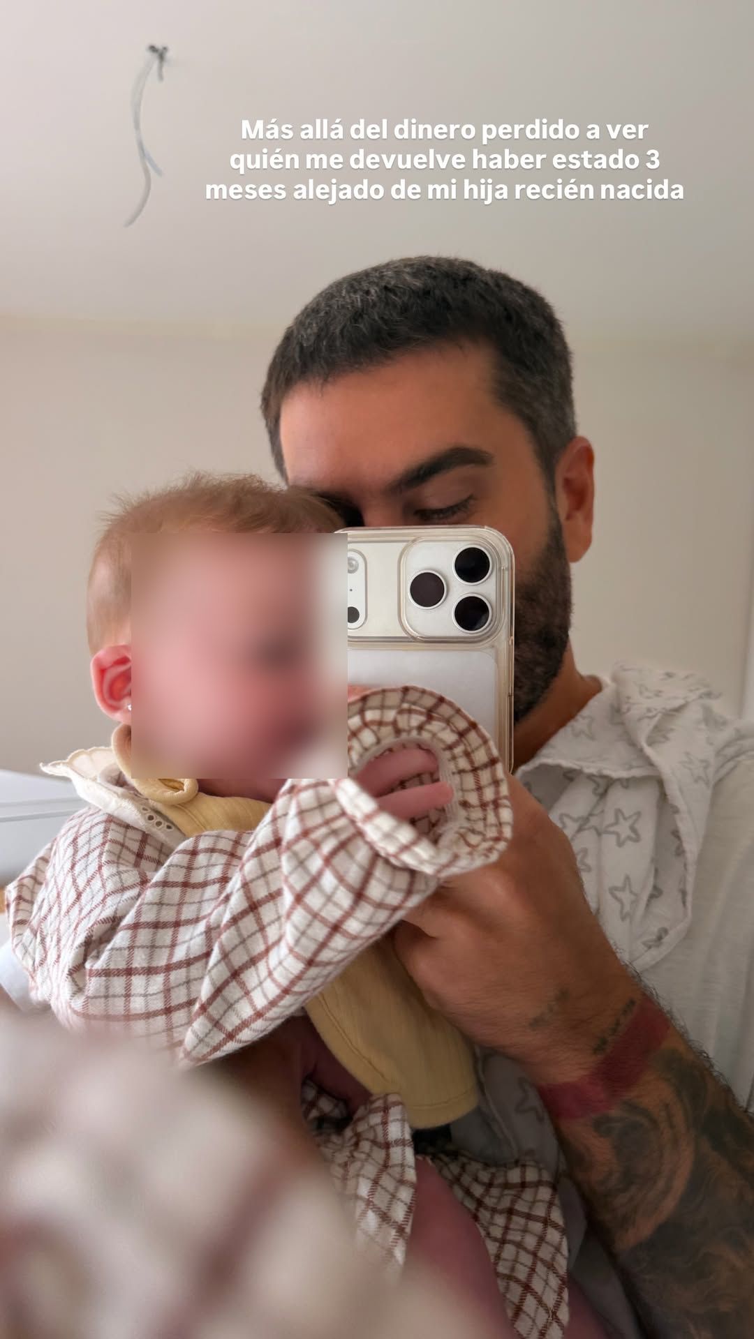 Rodri Fuertes junto a su hija Covadonga
