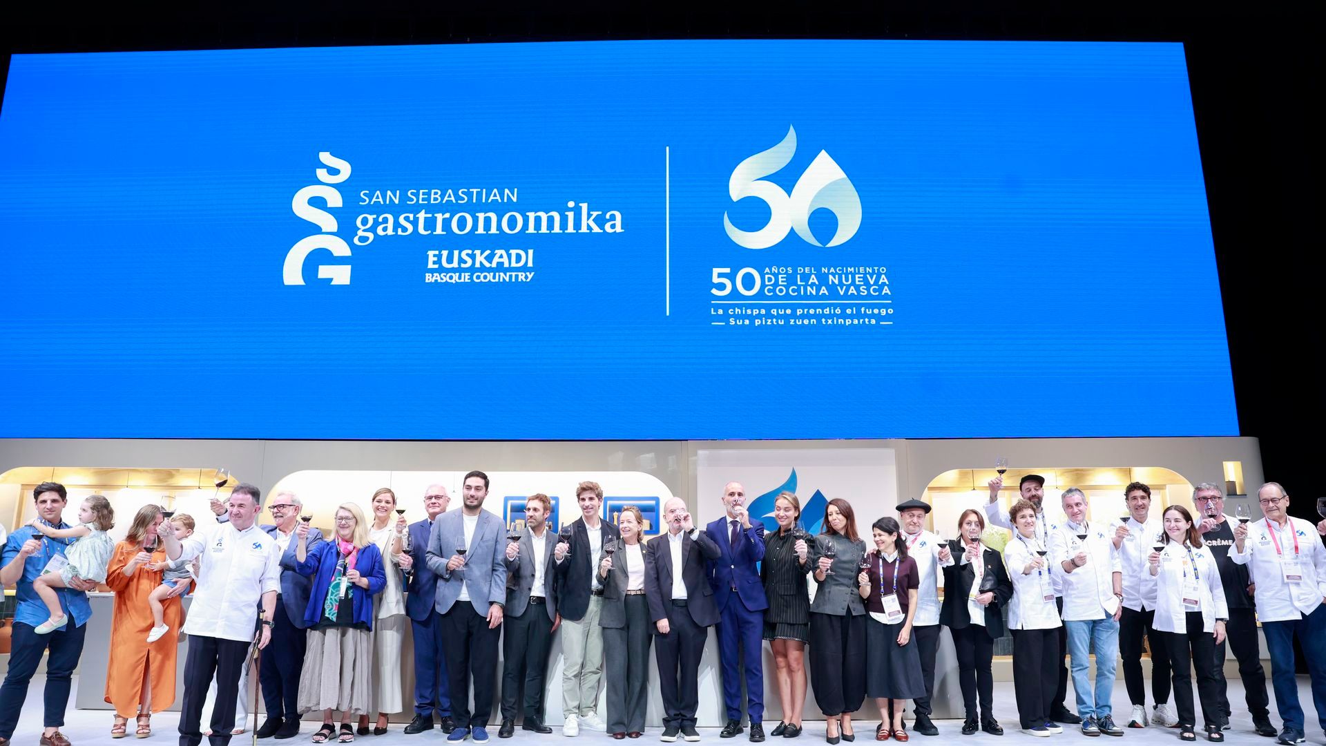 San Sebastián Gastronomika rinde homenaje al chef Martín Berasategui