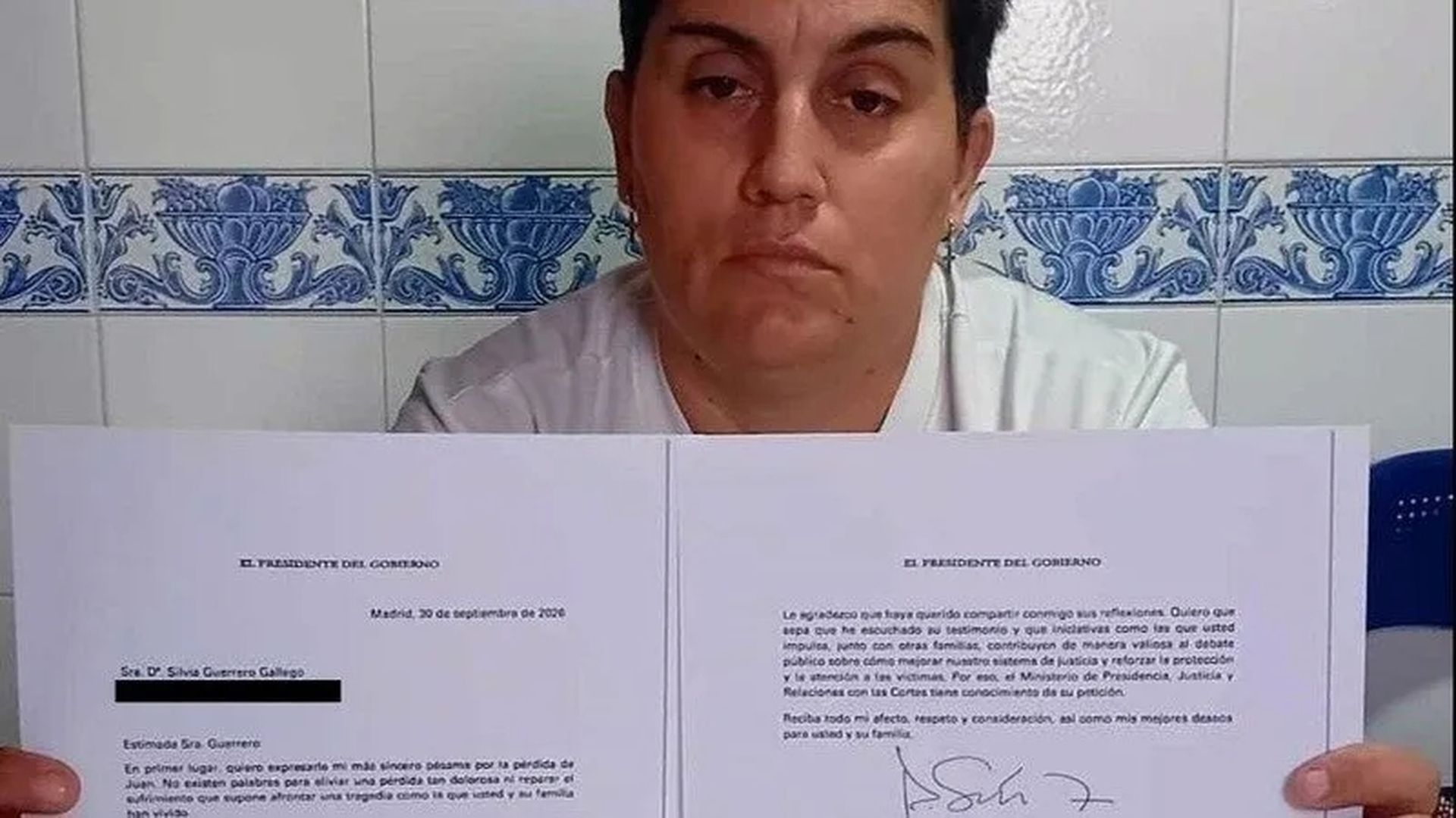 Silvia, la madre del joven asesinado en Lleida Silvia, la madre del joven asesinado en Lleida