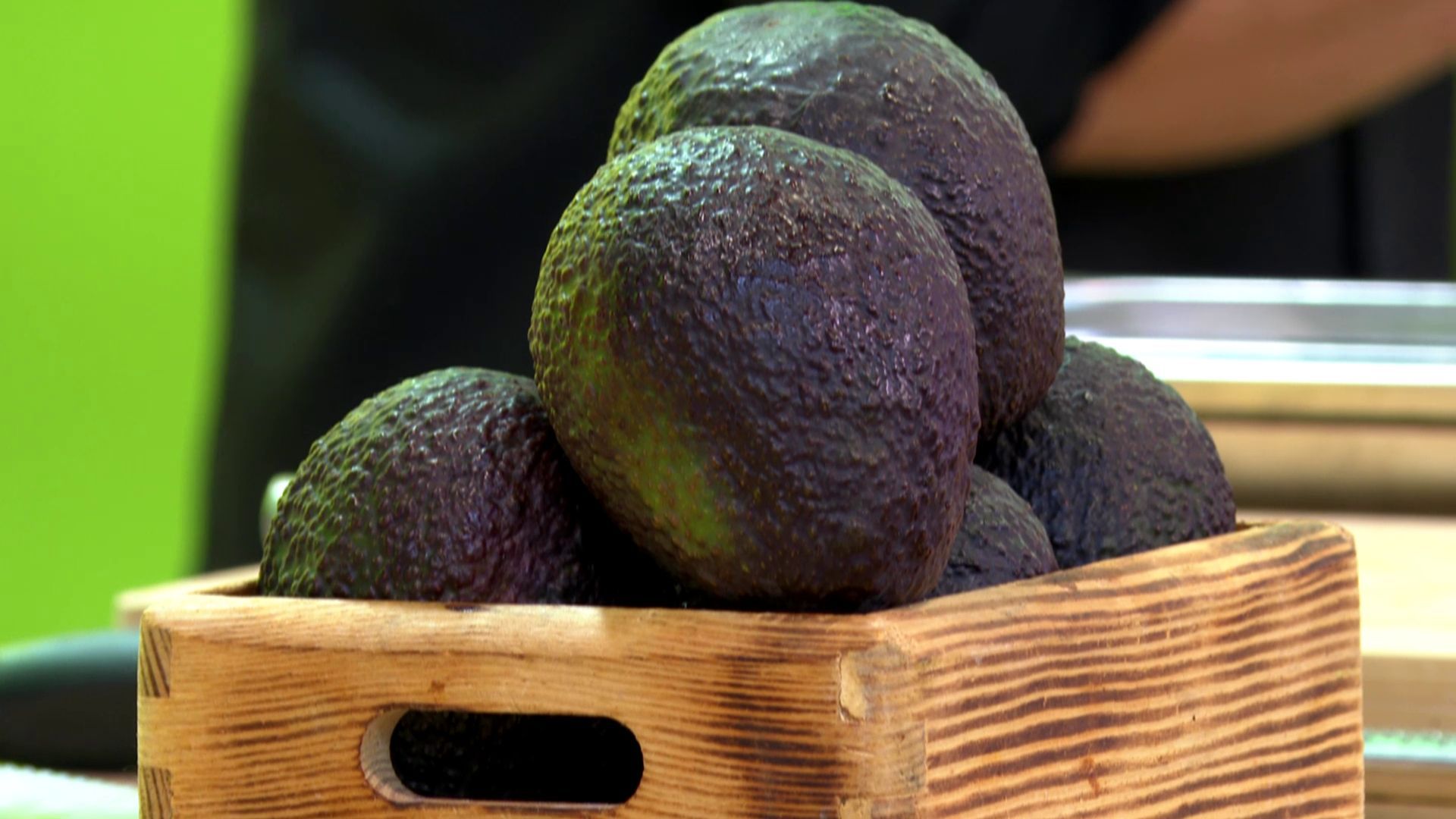 Aguacate con sello español