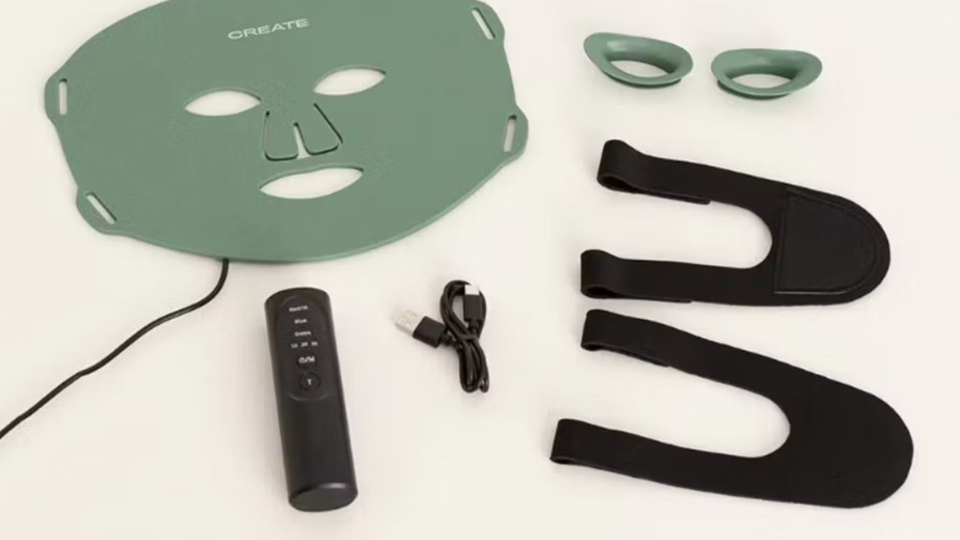 CREATE SKINCARE LED MASK 8 in 1 - Tecnología LED para reafirmar y rejuvenecer el rostro en casa