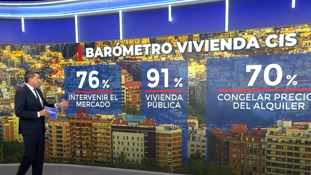 Tezanos respalda el decreto de vivienda del Gobierno en su CIS y critica a Felipe González