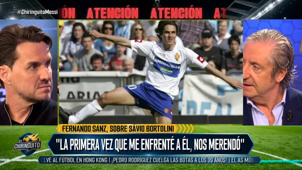La entrevista a Savio Bortolini en El Chiringuito