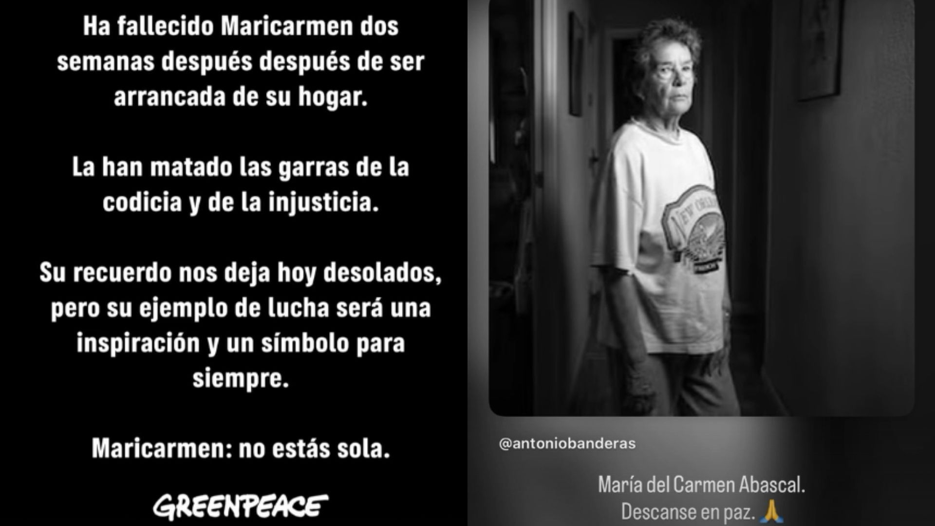 Las reacciones a la muerte de Maricarmen
