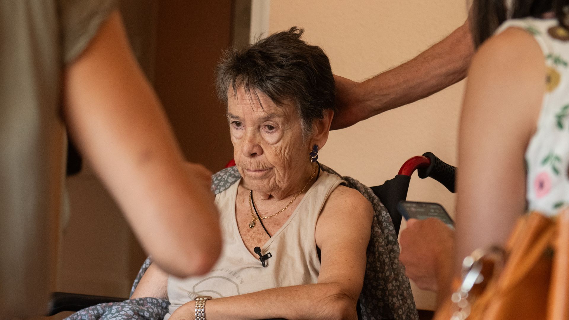 Maricarmen, la anciana desahuciada de su vivienda de Madrid Maricarmen, la anciana desahuciada de su vivienda de Madrid