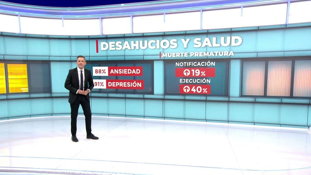 Un aviso de desahucio a una persona dispara el riesgo de muerte prematura hasta casi el 20 %