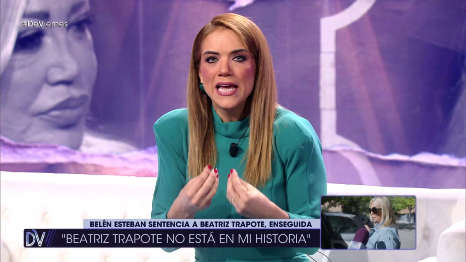 Beatriz Trapote, sobre Andrea Janeiro y María José Campanario: “Me consta que hay buena relación”