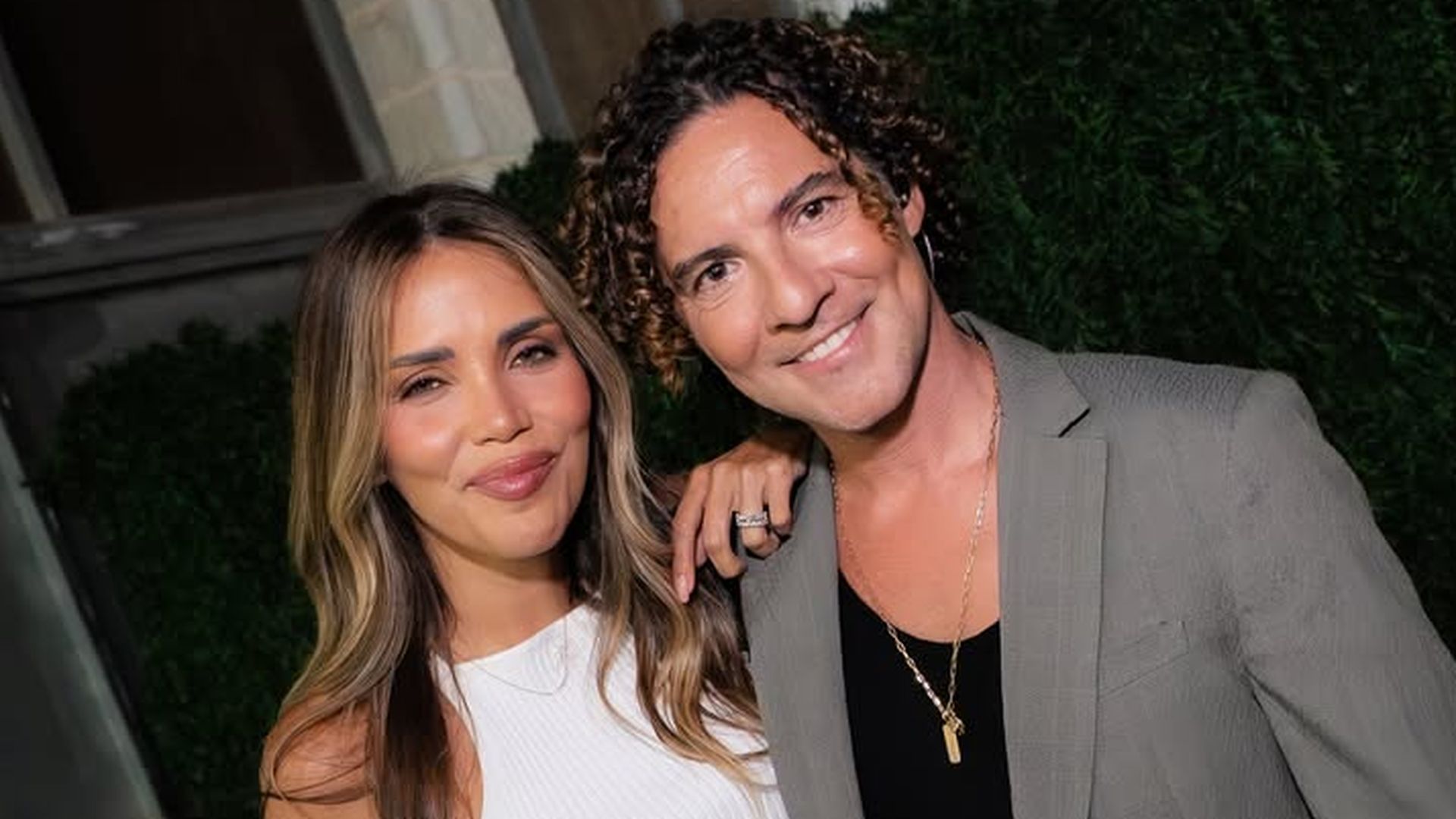 David Bisbal y Rosanna Zanetti David Bisbal y Rosanna Zanetti