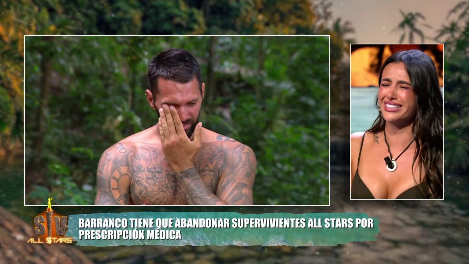 El comunicado de Olatz, novia de Albert Barranco, tras su abandono forzoso de 'Supervivientes All Stars'
