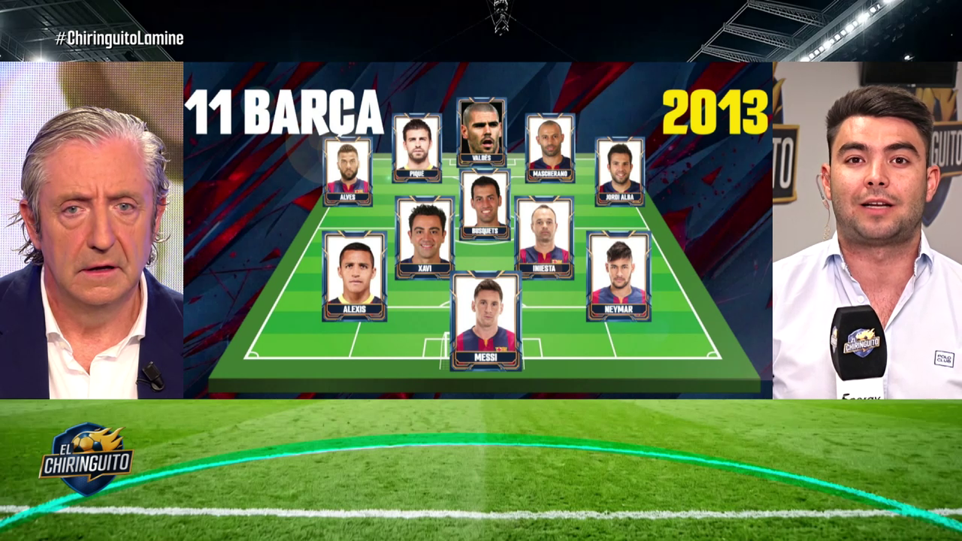 El debate de El Chiringuito: ¿Tendría sitio Lamine Yamal en el Barça de 2013?