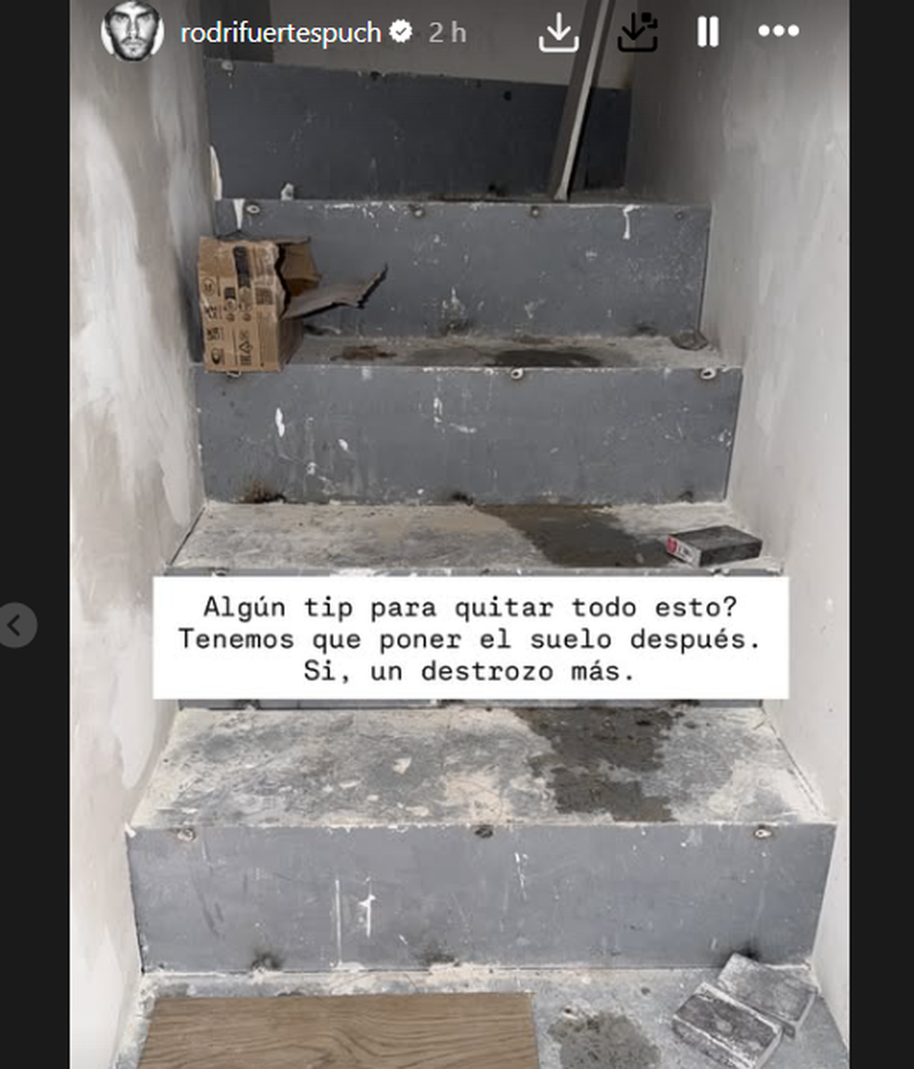 El destrozo de la casa de Marta y Rodri