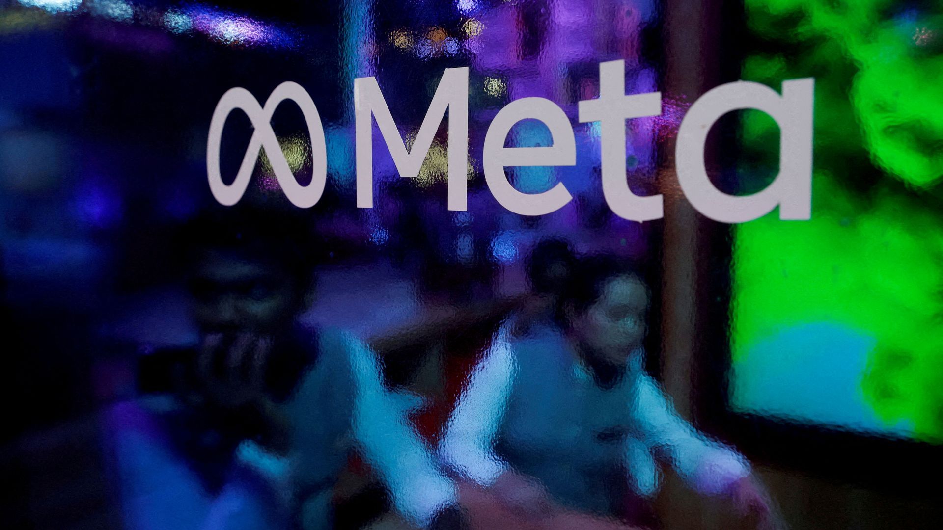 El logotipo de Meta El logotipo de Meta