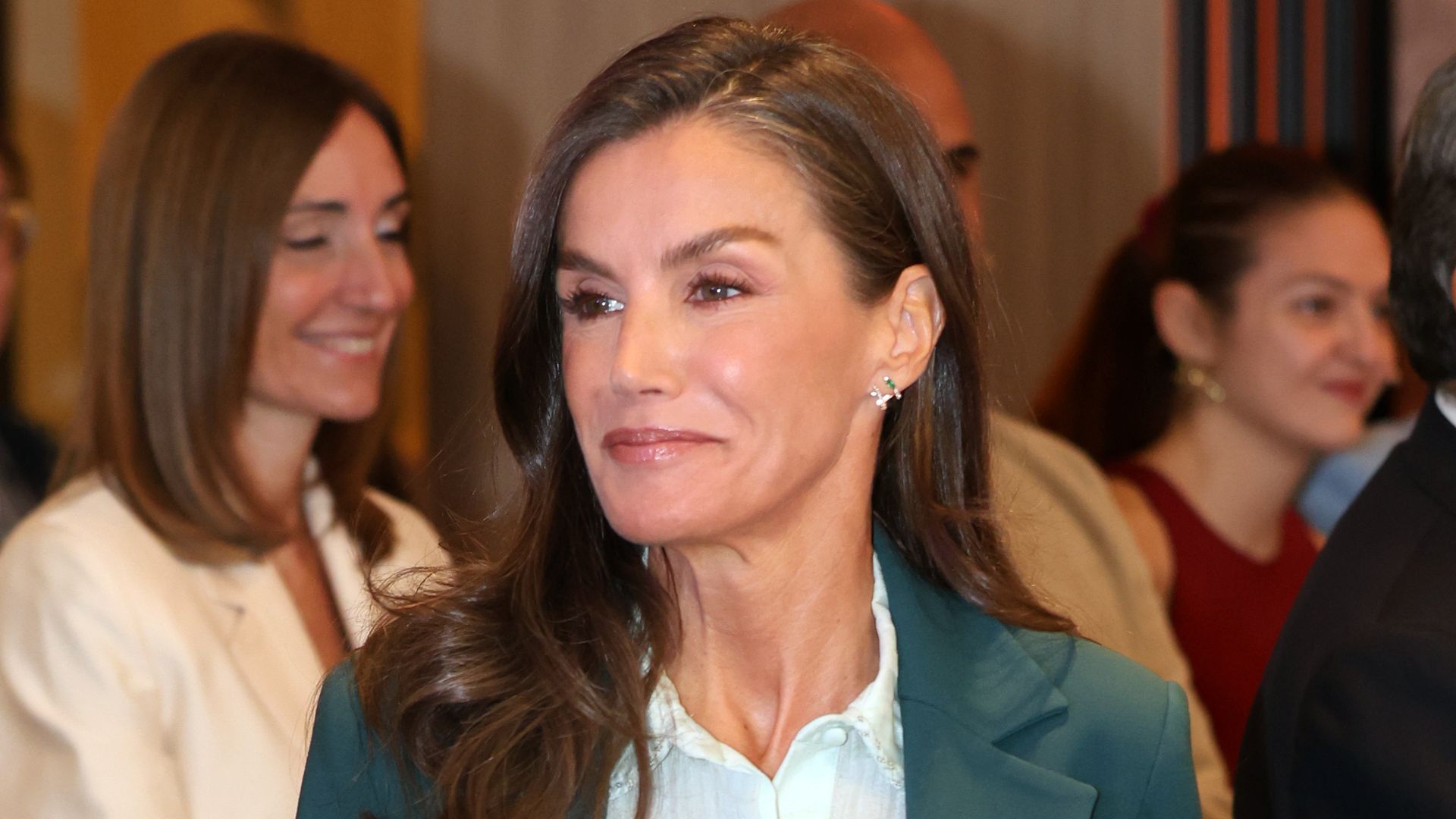 La reina Letizia durante el acto institucional del Día Mundial de la Salud Mental 2026