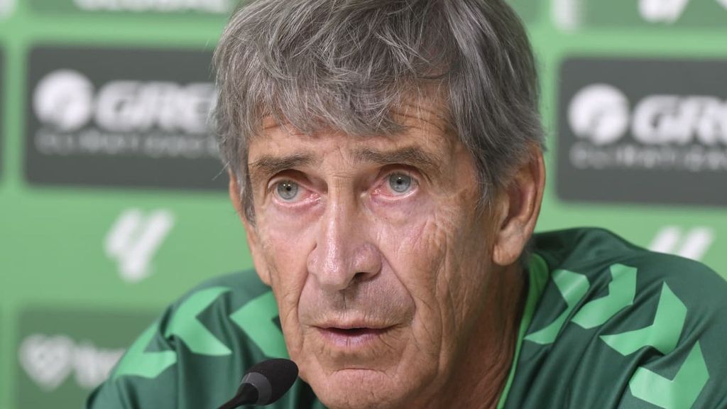 Manuel Pellegrini, en la rueda de prensa previa al Betis - Osasuna