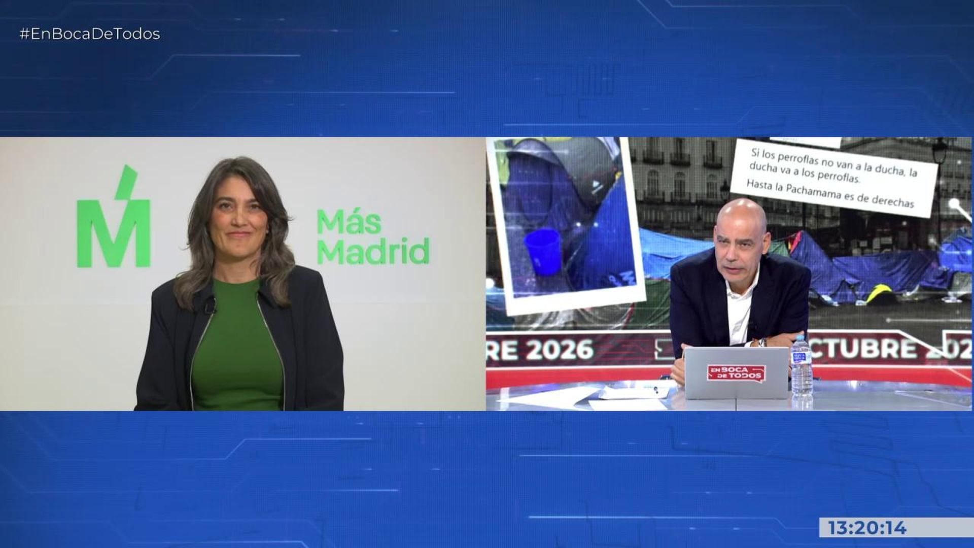 Manuela Bergerot, ante la denuncia del PP: “No voy a pedir perdón estoy en el lado bueno de la historia”