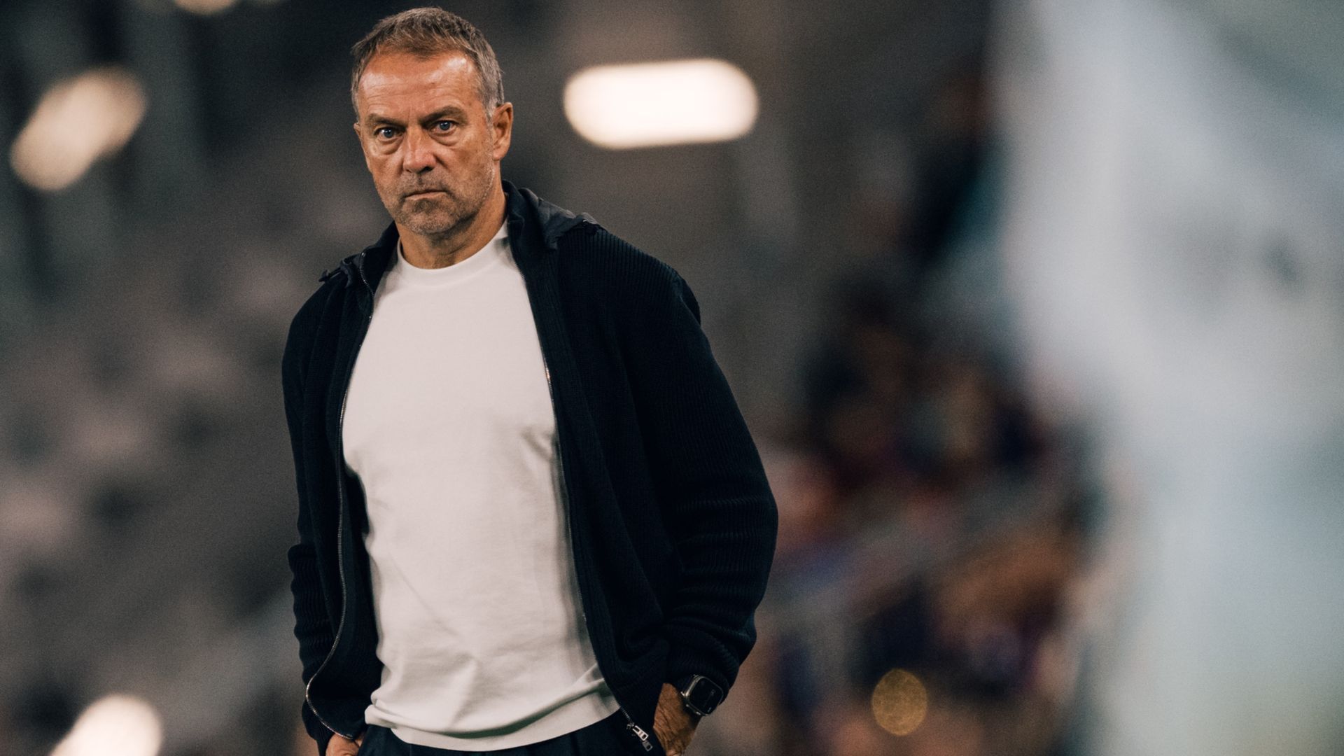 Hansi Flick ante el Getafe Hansi Flick ante el Getafe