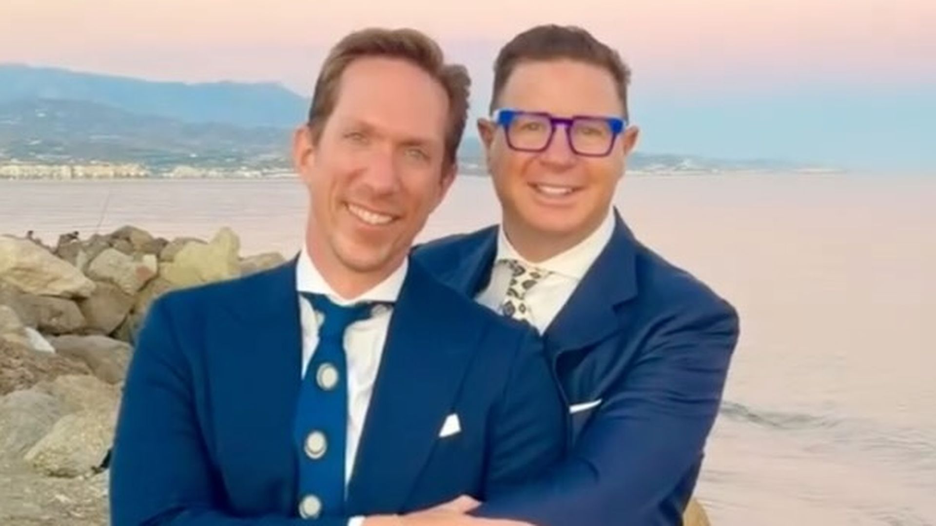 Jorge Cadaval y su marido, Ken Appledorn Jorge Cadaval y su marido, Ken Appledorn