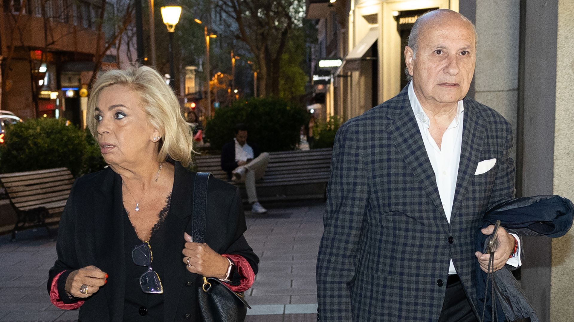 Carmen Borrego y su marido, José Carlos Bernal Carmen Borrego y su marido, José Carlos Bernal