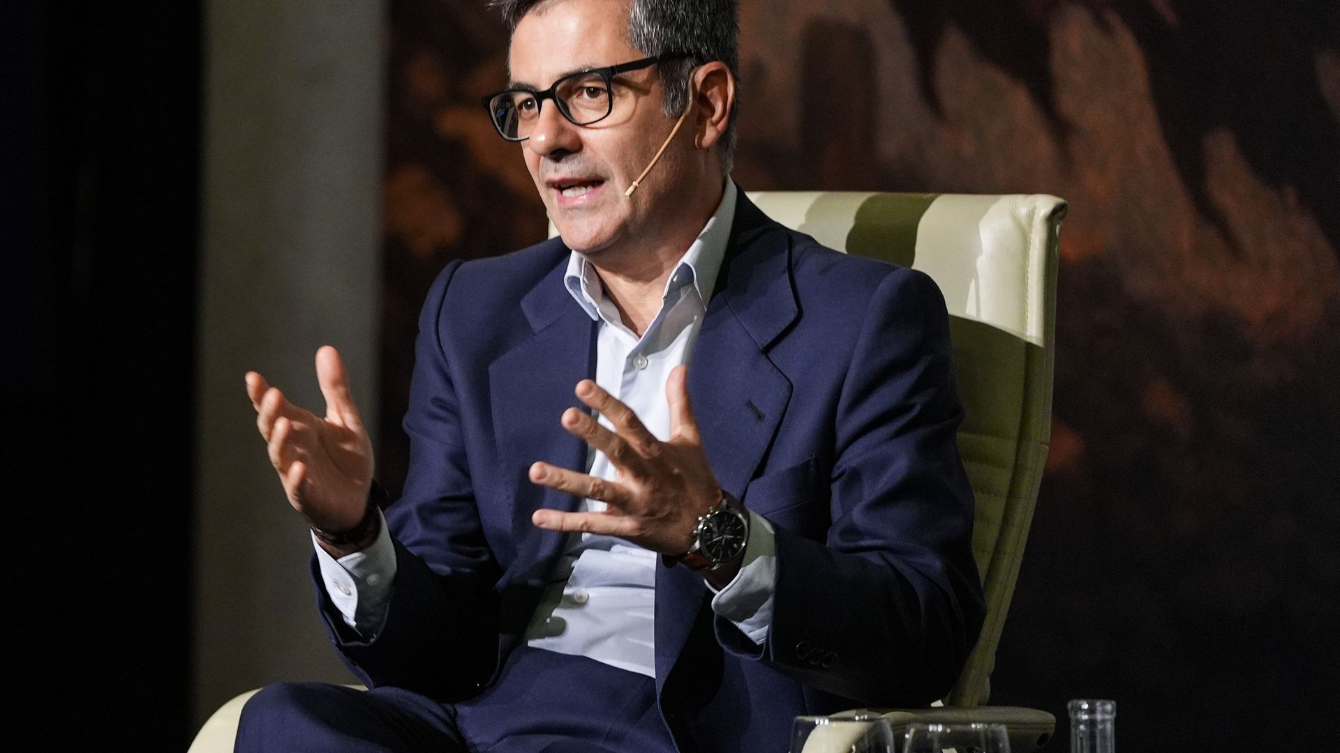 El ministro de la Presidencia, Justicia y Relaciones con las Cortes, Félix Bolaños El ministro de la Presidencia, Justicia y Relaciones con las Cortes, Félix Bolaños