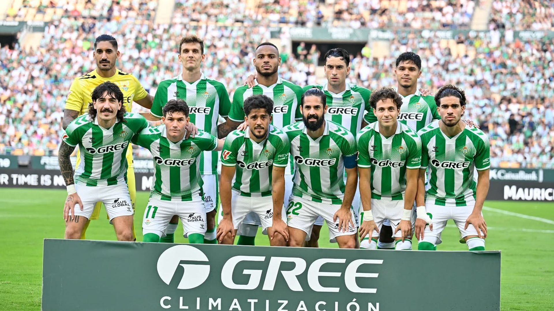 El once del Real Betis contra Osasuna El once del Real Betis contra Osasuna