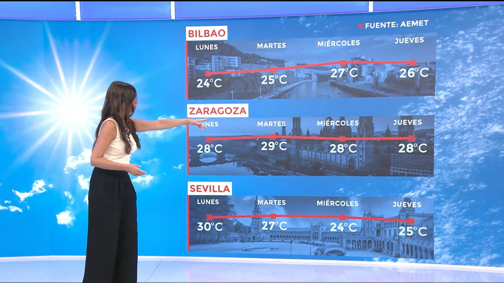 La estabilidad se impone este lunes en la Península mientras que en Baleares se esperan lluvias que podrán ser fuertes