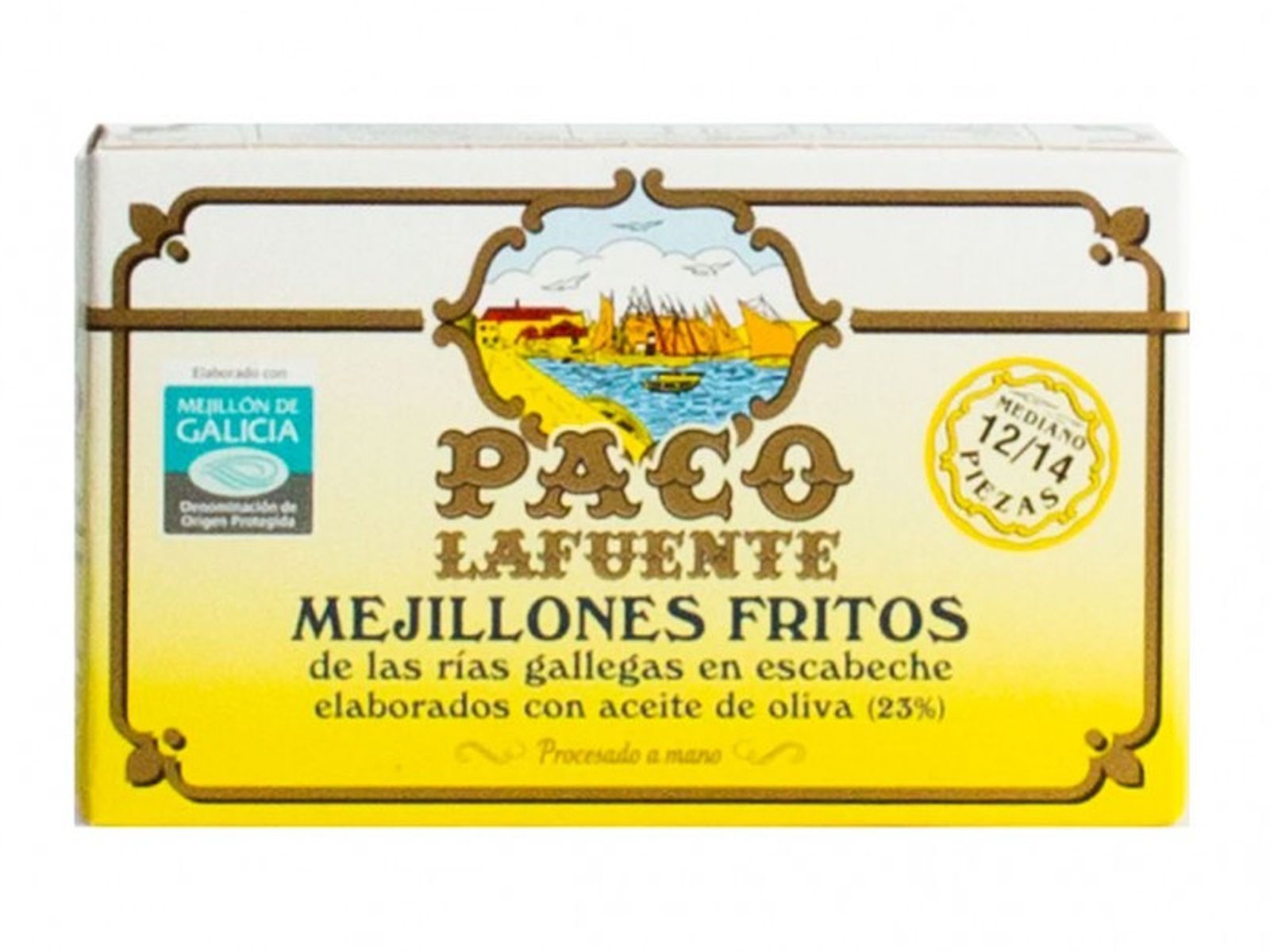 Mejillones fritos en escabeche de Paco Lafuente