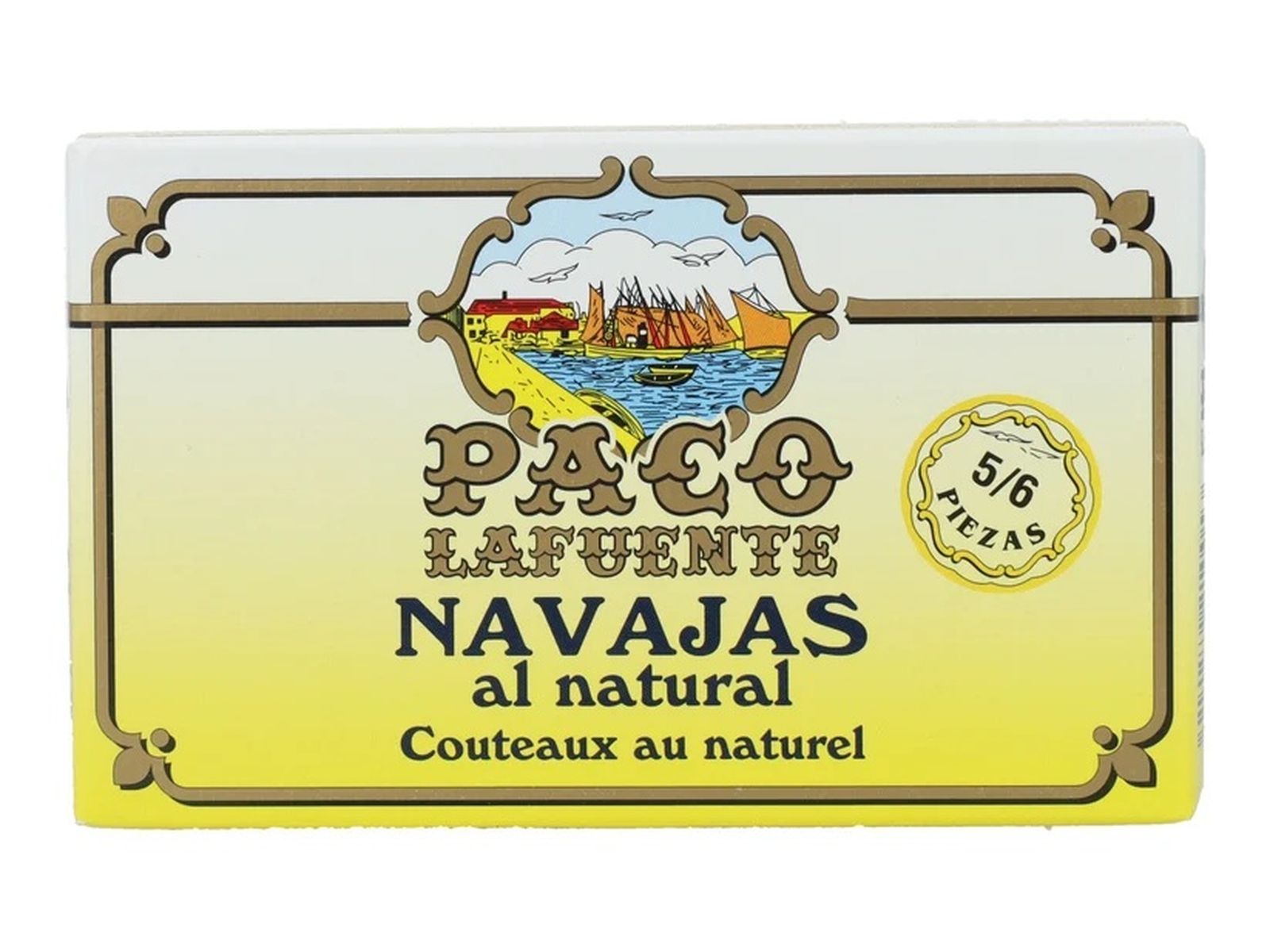 Navajas al natural de Paco Lafuente